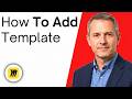 How To Add Template To Miro Board