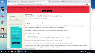 Lab04 PowerShell Programming I - Gui programming