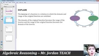 AR 3.1.1 Finding Inverses Given a Table