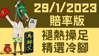 【賠率版拆局】【馬師父】 沙田草泥混合 (1月29日) I 擺低四匹值得大家留意嘅冷門馬！一齊喺大賽以外尋找投注機會！