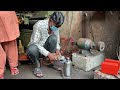 Amazing Restoration of 50 Ton Hydraulic Jack  How to Repair Old and Rusty Hydraulic Jack