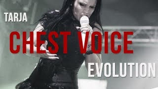 Tarja - Chest  & Speaking Voice Evolution