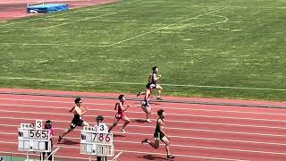 2024 岩手県春季陸上競技大会 2024.5/11 男子100m 決勝 第20組