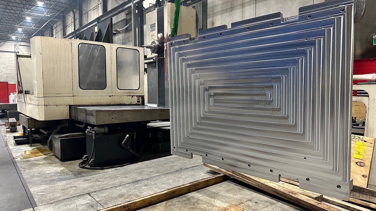 Toshiba Btd 130 R22 Roughing A 6000lbs Steel Plate At Max Feed рџ є What