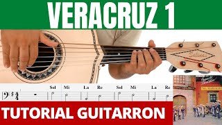 Viva Veracruz 1 (Guitarrón) Mariachi Vargas De Tecalitlan TUTORIAL
