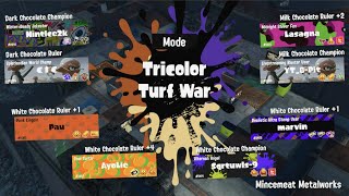 Splatoon 3 Chocolate Splatfest - Tricolor Turf War (Team Milk Chocolate)