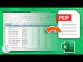 How to save an Excel file as PDF [easiest method]