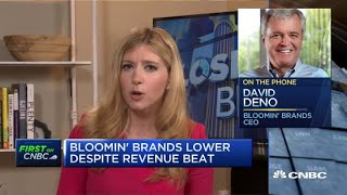 Bloomin' Brands CEO discusses dining regulations