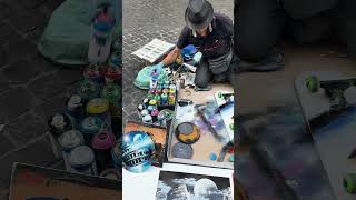 I asked a Street Artist to paint my Skateboard... 😱