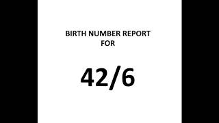 Birth Report 42/6