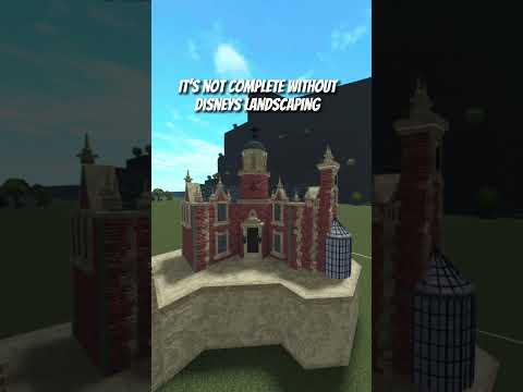 PRO BUILDER Built Disney’s 🏯 Haunted Mansion With A Jumpscare #bloxburg ...