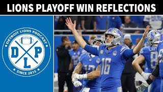 Daily DLP: Detroit Lions Playoff Win Reflections | Detroit Lions Podcast