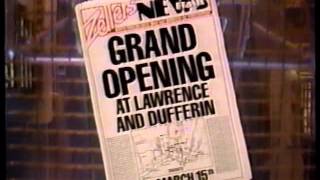 Zellers Grand Opening at Lawrence and Dufferin