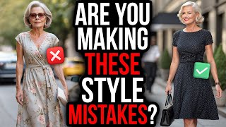 8 Fashion MISTAKES That Make Women Over 50 Look OLDER (And How to Fix Them)