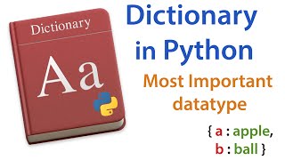 8 - Dictionary Datatype in Python | Programming With Python Tutorials