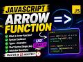 🚀 JavaScript Arrow Functions Explained in Simple Words!