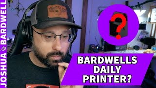 What 3D Printer Does Bardwell Use As a Daily? - FPV Questions