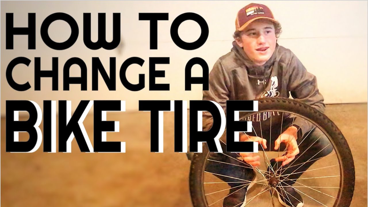 How To Easily Replace A Bike Tire & Tube Without Tools | 6 Steps To ...