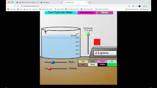 10/25 directions- density virtual lab