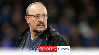 Rafael Benitez sacked after just six-and-a-half months in charge of Everton