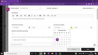 Setting up groups in Ultra - Self enrollment default