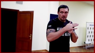 ['알렉산더 우식' 복싱강의] 너클파트, 하체, 가드위치, 밸런스(Oleksandr Usyk boxing lesson)