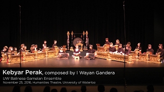 UW Balinese Gamelan Ensemble - Kebyar Perak