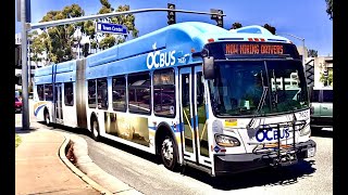 OC BUS #7627 stop and go