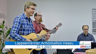 22 01 2023 Armonkallion messu