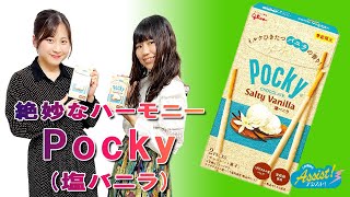 この商品にアシスト【江崎グリコ株式会社】塩バニラポッキー