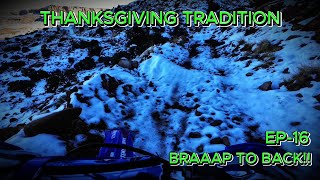 Slot Canyons and Snowy Dirtbike Rides. Thanksgiving part 1, EP 16