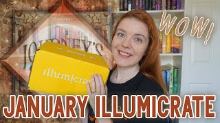 Unboxing Journey's End - Illumicrate January 2023