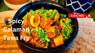 Spicy Roast Calamari/Spicy Squid Fry/ স্বাদে গুণে সমৃদ্ধ এই Squid fry অবশ্যই একবার বানিয়ে দেখবেন