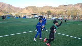 2024장흥동계전지훈련 거점FC 고학년 vs 의정부FC 후반전 오후