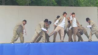 折尾まつり　ヒップホップダンス｜At a Japanese festival,Super cute elementary school students Hip hop dance!