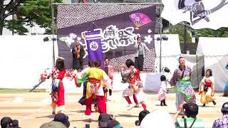 ふくこい踊り隊 黒崎よさこい2018 メイン会場　japanese festival yosakoi in kurosaki