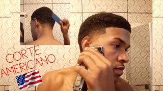 CORTANDO O CABELO SOZINHO EM CASA - TAPERFADE