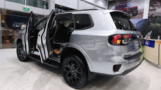First Look 2023 Ford Everest Sport Gray Color