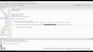 TAMIL JAVA 8 STREAM METHOD DEMO