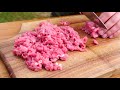 НАСТОЯЩИЕ МУЖСКИЕ ЧЕБУРЕКИ С ВОДКОЙ И РУБЛЕННЫМ МЯСОМ