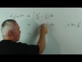 basic integration example 01 separating fractions