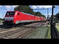 db cargo 189 024 3 and 189 082 1 with coal train at blerick the netherlands ride direction eindhoven