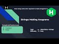 Strings: Making Anagram