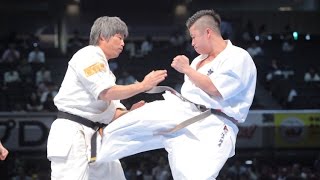 【新極真会】第46回全日本空手道選手権大会　男子1回戦3   清水翔希　対　井上達二　SHINKYOKUSHINKAI KARATE