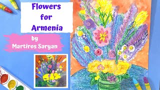 Martiros Saryan Flowers of Armenia