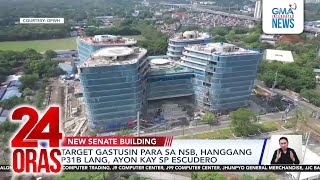 Target gastusin para sa NSB, hanggang P31B lang, ayon kay SP Escudero | 24 Oras