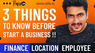 3 Things To Consider Before Starting A Business - ഒരു ബിസിനസ്  തുടങ്ങുന്നതിന്  മുൻപ്  3 കാര്യങ്ങൾ '