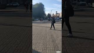 🇺🇦. Запорожье. 29.09.22. Бульвар Шевченко (Жданова). Троллейбусная остановка на пр. Соборном /Ленина