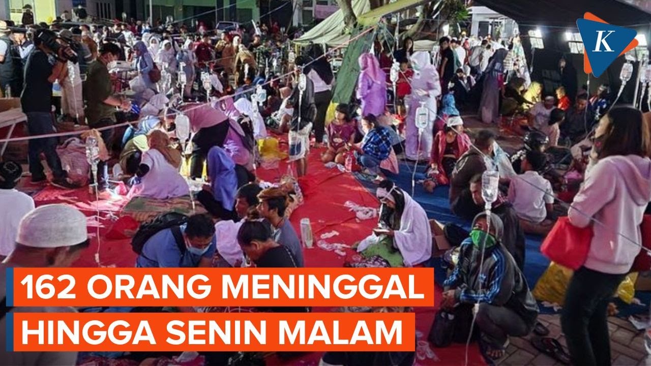 Update Korban Gempa Cianjur: 162 Meninggal, Mayoritas Anak-anak - YouTube