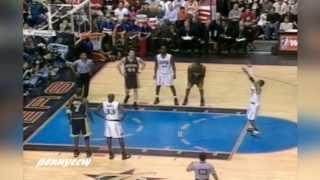 Allen Iverson Highlights vs Indiana Pacers 00/01 NBA Playoffs Game1 *Reggie Miller Game Winner